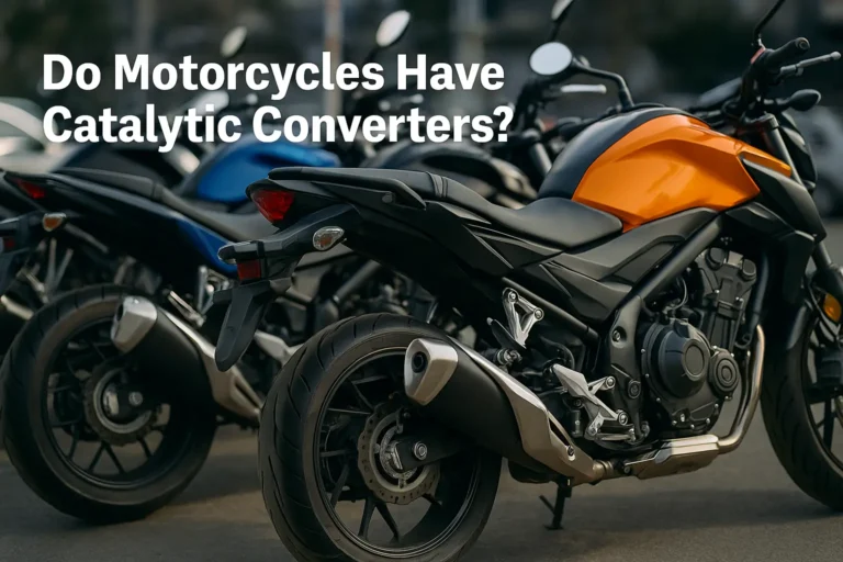 Do Motorcycles Have Catalytic Converters