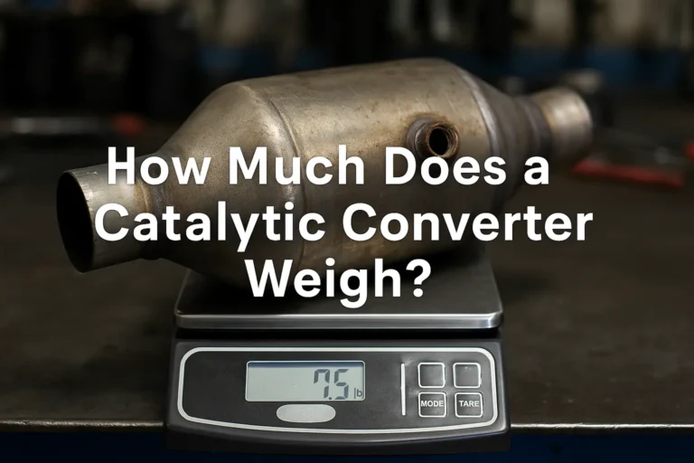 Catalytic Converter Weigh