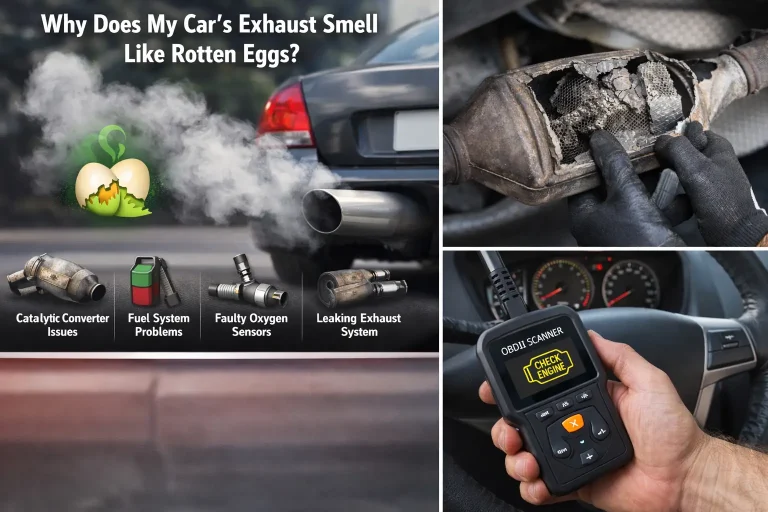 Rotten Egg Smell from Exhaust